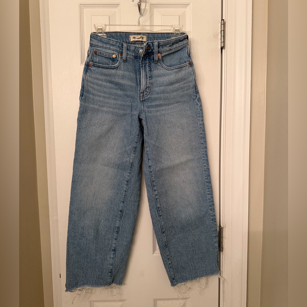 Madewell perfect vintage wide leg jeans